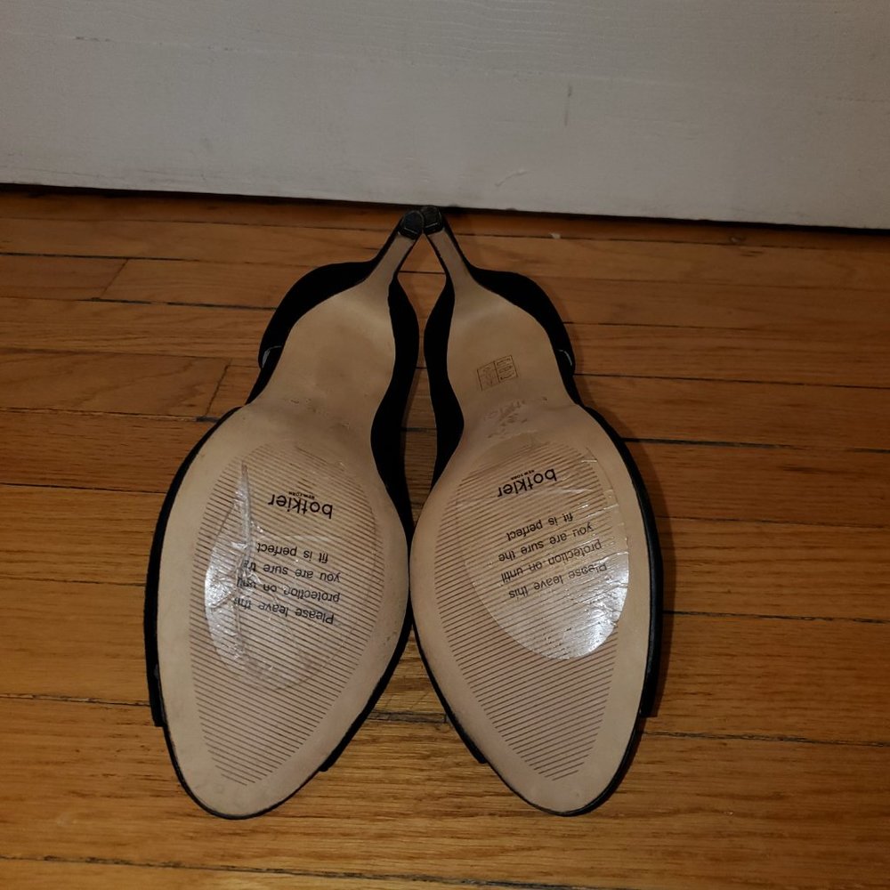Botkier Black Adelina d’Orsay Open-toe Pumps - Picture 6 of 6